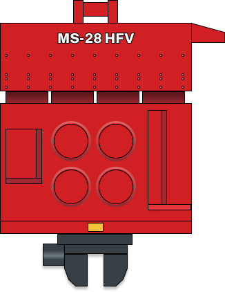 Аренда вибропогружателя Muller MS 28 HFV в Абакане
